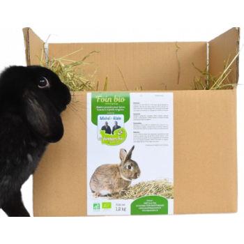 Foin pour lapins, hamsters et petits rongeurs  - 3 kg