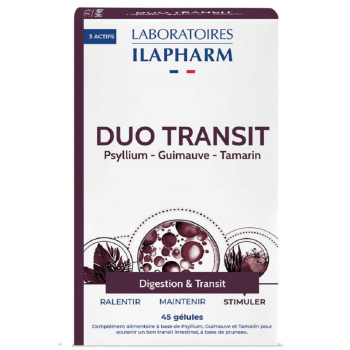 Duo Transit - Transit difficile, digestion - 45 gǸlules
