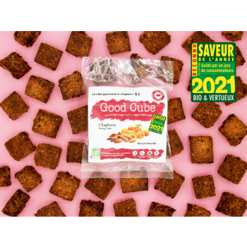 Biscuits croustillants aux abricots et amandes "L'Euphorie" BIO - 35g