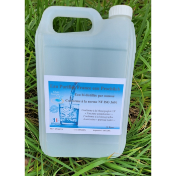 Eau distillée par 5 Litres