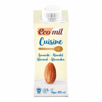 Crème Cuisine aux Amandes 200ml Bio - Ecomil