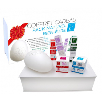 Soldes Coffret Cadeau Bien-être : 1 diffuseur IRIS, 2 Aroma Box, 1 Ultra Jeunesse, 1 spray Sommeil Réparateur et 1 spray Respiratoire