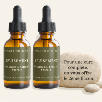 Fleurs de Bach Epuisement - 30ML - Lot de 2