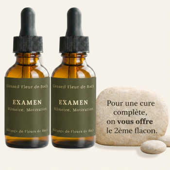 Fleurs de Bach Examen - 30 ML - Lot de 2 
