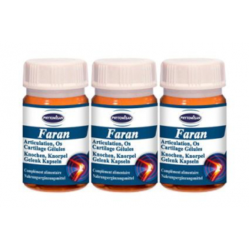 Faran gélules pour Articulation Os & Cartilage (Pack de 3 boîtes)