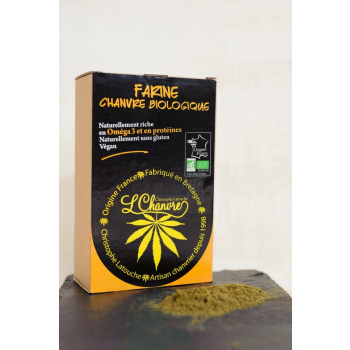 Farine de chanvre biologique