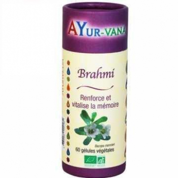 Brahmi BIO - Ayurvana - 60 gélules