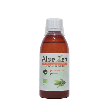 Pulpe d'Aloe Vera bio à l'extrait de thé vert