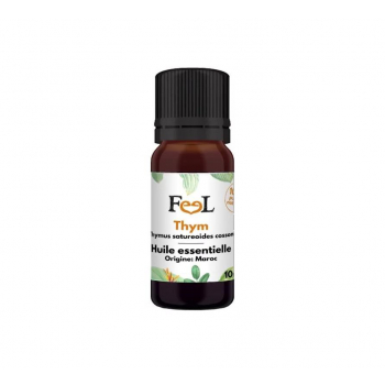 Thym Bornéol huile essentielle 10ml Feel Oil - Thym à feuilles de sarriette - Thymus satureoides cosson