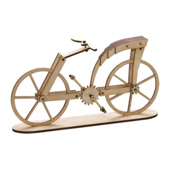 Maquette en bois vélo Léonard de Vinci