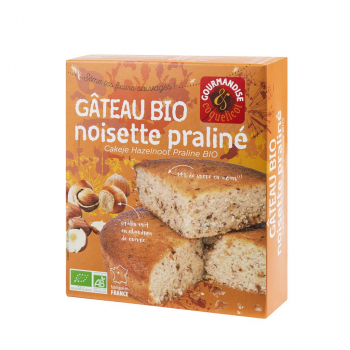 GATEAU BIO NOISETTE PRALINE sans-gluten 150G (Lot de 6)
