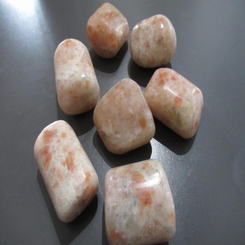 Galet roulé pierre de soleil