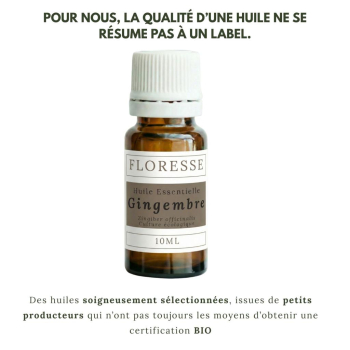 Huile Essentielle de GINGEMBRE - 10ML