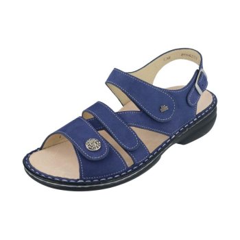 FINN COMFORT Sandale Classic Royal Nubuck talon 25 mm chaussant large