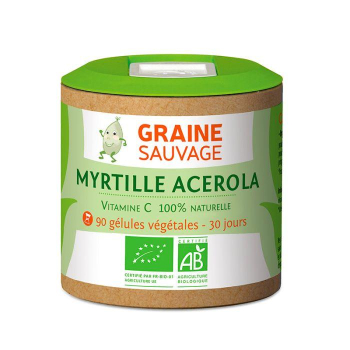 Myrtille - Acérola Bio - 90 gélules
