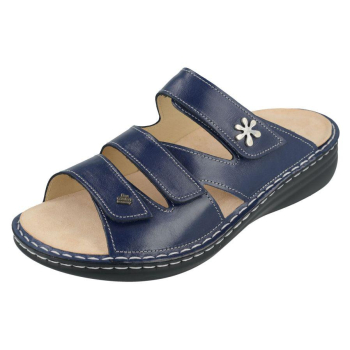 FINN COMFORT Mule femme Bleu marine - chaussant large- Pointure 36 au 43