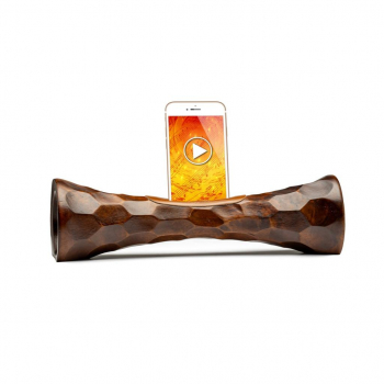 MANGOBEAT, Enceinte naturelle écologique en bois sans Bluetooth pour téléphone portable,Amplificateur de son naturel