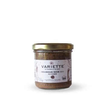 houmous noir bio variette