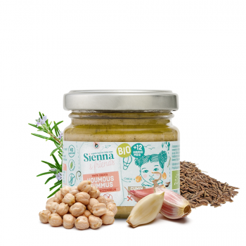 S&F BIO Houmous Romarin & Cumin 90g