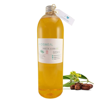 Huile de Jojoba BIO - 100% Pure Et Naturelle - 500ml