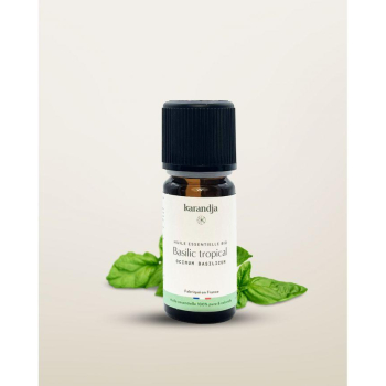 Huile essentielle bio BASILIC TROPICAL : Volume - 10ml