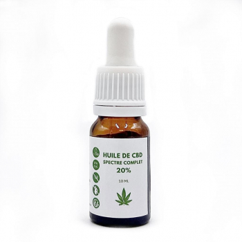 Huile CBD Spectre Complet 20% 