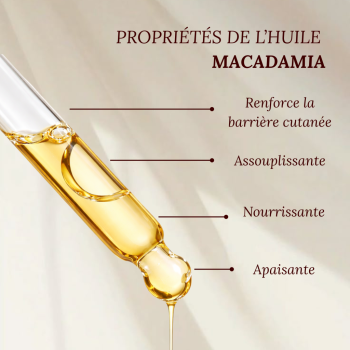 L'Huile végétale de MACADAMIA BIO