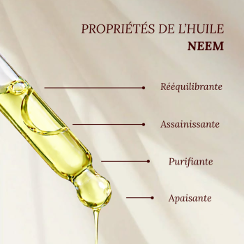 Huile Végétale de Neem BIO - 50 ML 