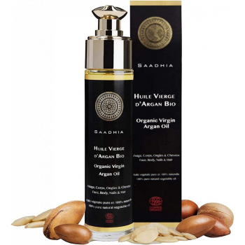 Huile vierge d'argan bio Saadhia - 50 ml