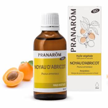 Huile Végétale Noyau d'Abricot Bio - Pranarôm - 50ml