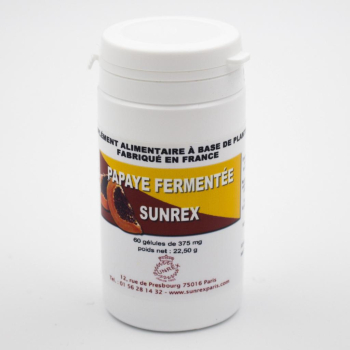 Papaye fermentée - Antioxydant - Anti-âge - Défenses immunitaires - 60 gélules