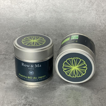 Boites Matcha Row & Ma