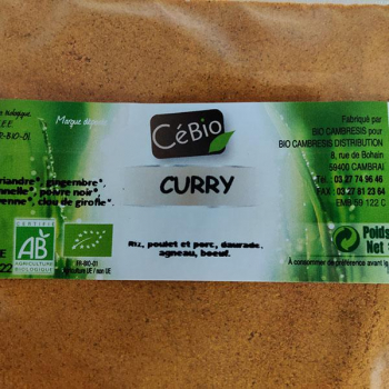 Curry en sachet 