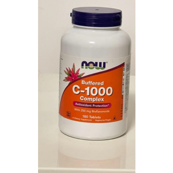 Complexe Vitamine C - 1000 mg - 180 comprimés - Now