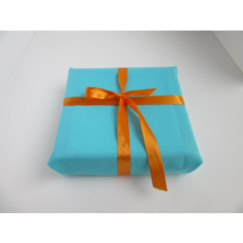 Tissu Cadeau ou Drap / Lange + RUBAN modèle Automne