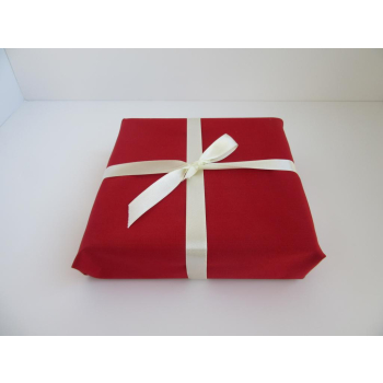 Tissu Cadeau ou Drap / Lange + RUBAN modèle HIVER