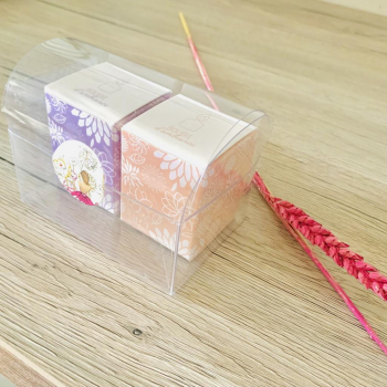 Lot de 2 bougies parfumées 