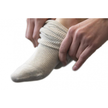 DOODERM - Chaussettes apaisantes pour les peaux sujettes à eczéma ou psoriasis Taille 41-45