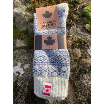 Chaussettes Canada (bleu)