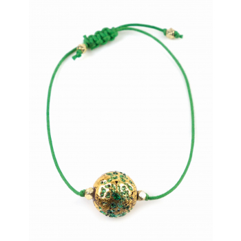 Bracelet "Glaskunst" vert
