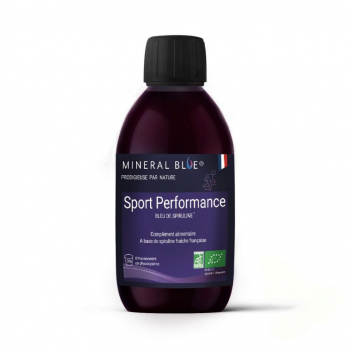 Sport Performance Bio – Bleu de spiruline 36000mg/L en phycocyanine