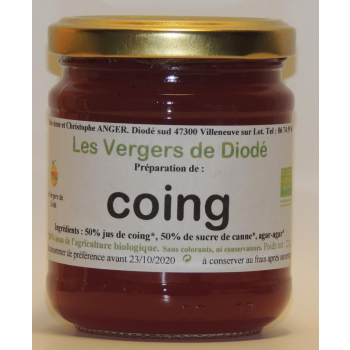 gel de coing