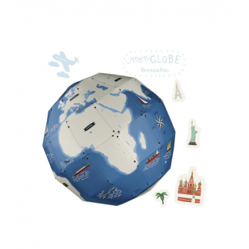 Kit créatif globe terrestre
