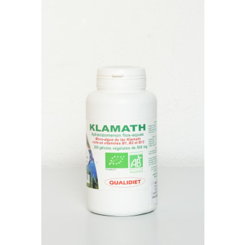 Algue Klamath bio label AB  200 gélules 2 mois 