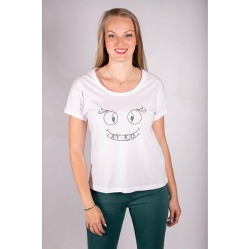 Tee Shirt coton BIO Femme clin d'oeil KY-KAS