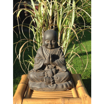 Statue moine bouddhiste 25 cm
