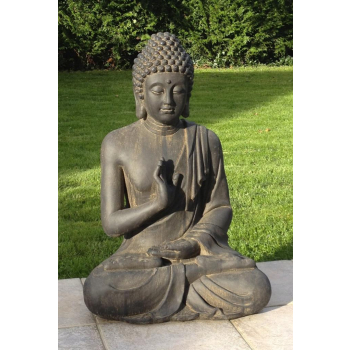 Statue de Bouddha Zen - Geste protection - 73 cm
