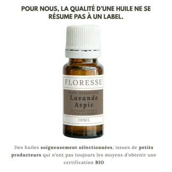 FLORESSE® - Huile essentielle de LAVANDE ASPIC -10Ml