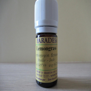 Huile essentielle BIo Lemongrass 10ml