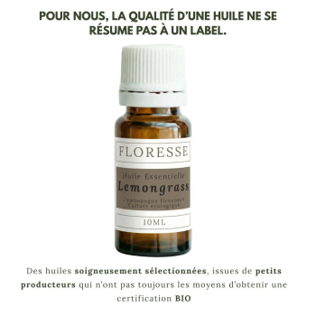 Huile Essentielle de Lemongrass - 10ml 